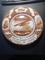 Wandbord 1924 Vlucht Holland-Indie, Ophalen of Verzenden