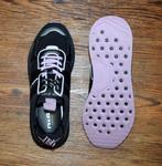Master of Arts - zwarte sneakers met lila accenten - maat 38, Zwart, Nieuw, Ophalen of Verzenden, Sneakers of Gympen