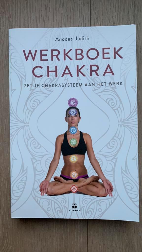 Anodea Judith - Werkboek chakra, Boeken, Wetenschap, Zo goed als nieuw, Sociale wetenschap, Ophalen of Verzenden