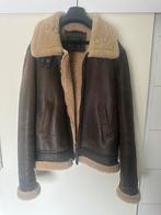 Redskins lammy leren jas, Kleding | Heren, Jassen | Winter, Bruin, Maat 48/50 (M), Nieuw, Ophalen of Verzenden