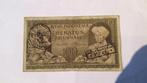 100 rupiah 1952 Indonesië met PRRI stempel, Ophalen of Verzenden, Los biljet