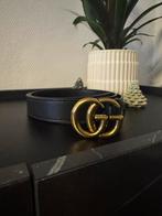 Gucci Riem met GG Buckle - Zwart, Kleding | Dames, Tailleriem, Ophalen of Verzenden, 3 tot 5 cm, 100 cm of meer