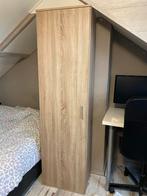 Kledingkast met 6 witte planken, Huis en Inrichting, Kasten | Kledingkasten, Ophalen, Kunststof, Gebruikt, 50 tot 100 cm