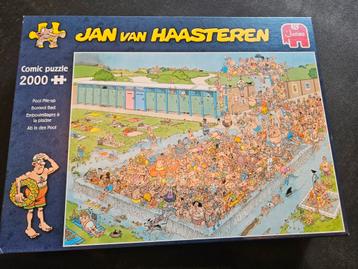 Jan van Haasteren puzzel bomvol bad 2000 stukjes beschikbaar voor biedingen
