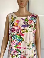 J335 Expresso maat 42=L jurk jurkje beige/rose/blauw/geel, Expresso, Wit, Maat 42/44 (L), Ophalen of Verzenden