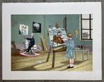Zeefdruk Tito Salomoni, Antiek en Kunst, Kunst | Litho's en Zeefdrukken, Verzenden