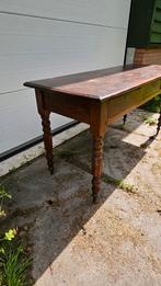 Prachtige antieke Engelse side table.( €350,= ), Antiek en Kunst, Antiek | Meubels | Tafels, Ophalen of Verzenden