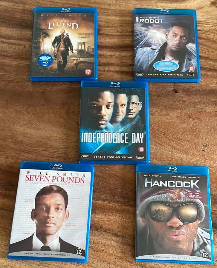 Will Smith Blu-ray Collectie – 5 topfilms in één bundel!, Boeken, Esoterie en Spiritualiteit, Zo goed als nieuw, Achtergrond en Informatie
