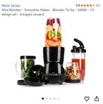 Mini Blender Smoothie Maker Blender - 500W - 12-delige set, Ophalen of Verzenden, Nieuw