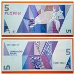 Aruba 5 Florin 1990 Unc, Postzegels en Munten, Bankbiljetten | Amerika, Los biljet, Ophalen of Verzenden, Midden-Amerika