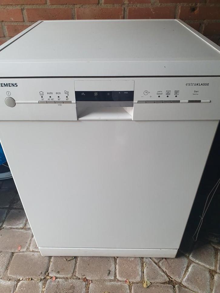 Siemens Extraklasse Vaatwasser - Z.g.a.n, Witgoed en Apparatuur, Vaatwasmachines, Gebruikt, 85 tot 90 cm, Ophalen of Verzenden