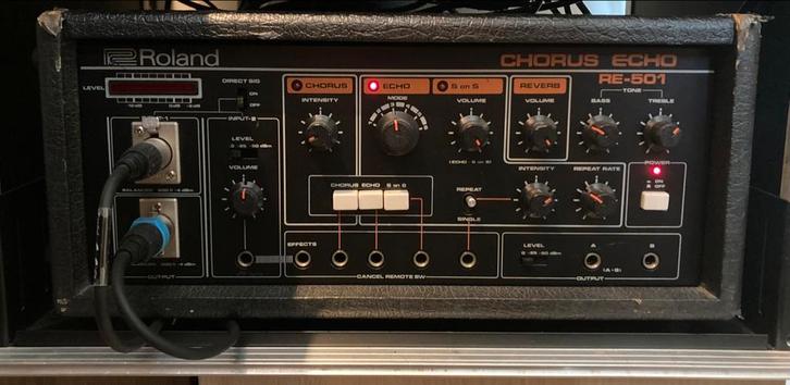 Roland Re-501 Chorus Echo, Muziek en Instrumenten, Effecten, Gebruikt, Chorus, Ophalen
