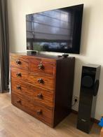 Antieke kast, Huis en Inrichting, Kasten | Ladekasten, Ophalen, Gebruikt, 100 tot 150 cm, 3 of 4 laden