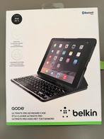 Belkin QODE Ultimate Pro iPad Toetsenbord Case, Ophalen, Nieuw, Zwart, Apple iPad Air