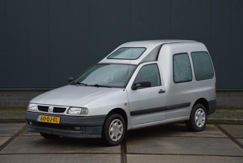 Seat Inca 1999 Grijs benzine rolstoelbus, Auto's, Seat, Bedrijf, Inca, Aangepast voor mindervaliden, ABS, Airbags, Centrale vergrendeling