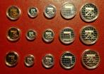 Munten Nederland, Postzegels en Munten, Munten | Nederland, Ophalen of Verzenden, Koningin Beatrix, 2½ gulden, Setje