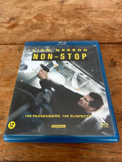 Blu-ray Non-Stop met Liam Neeson, Cd's en Dvd's, Blu-ray, Zo goed als nieuw, Actie, Ophalen of Verzenden