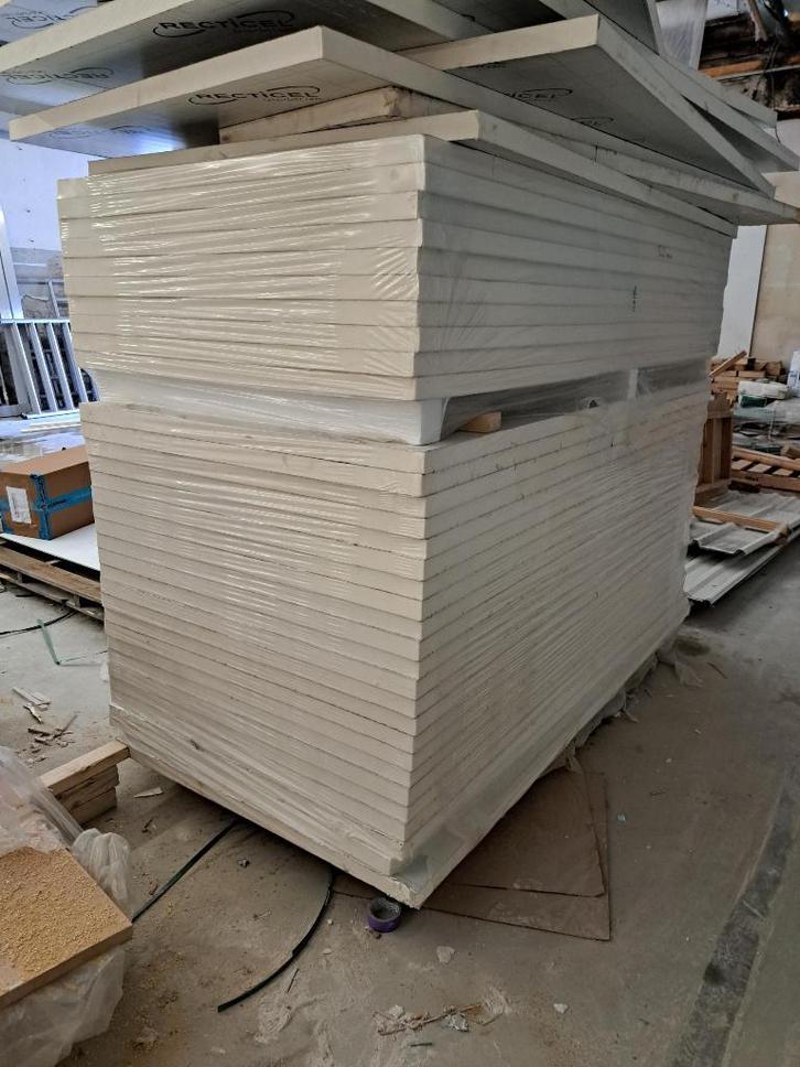 PIR Isolatie 5cm 12cm, Doe-het-zelf en Verbouw, Isolatie en Afdichting, Nieuw, Hardschuim (Pir), 12 cm of meer, 15 m² of meer