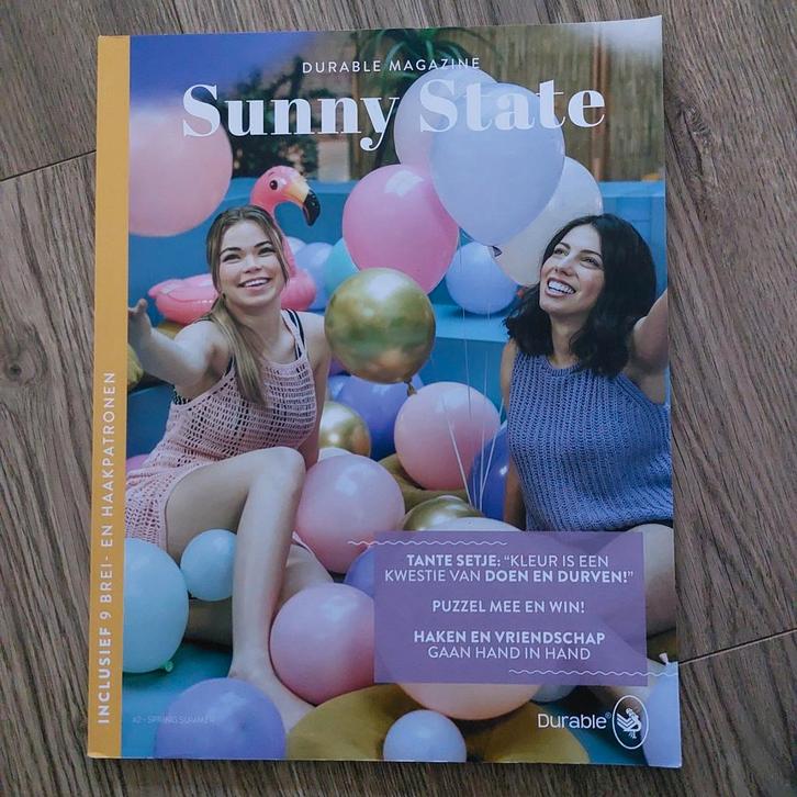 Durable Magazine - Sunny State, Hobby en Vrije tijd, Breien en Haken, Nieuw, Breien of Haken, Patroon of Boek, Ophalen of Verzenden