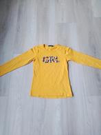 Geel shirt, longsleeve mt 146-152, Ai girl, Meisje, Ophalen of Verzenden, Zo goed als nieuw