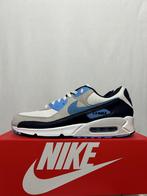 BIJNA NIEUW! Maat 46 - Nike Air Max 90 White University Blue, Kleding | Heren, Schoenen, Nike, Nieuw, Sneakers of Gympen, Nike