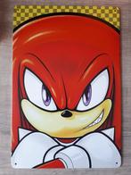 Knuckles Sonic The Hedgehog 20x30 cm Reclamebord, Verzamelen, Ophalen of Verzenden, Nieuw, Reclamebord