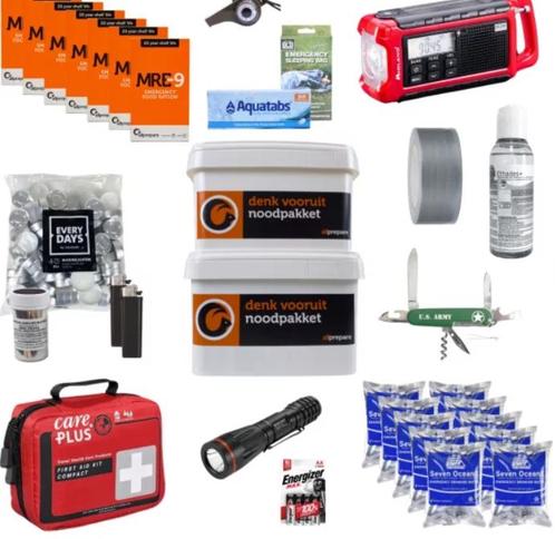 Denk vooruit noodpakket - Emergency Package - Nood pakket, Caravans en Kamperen, Kampeeraccessoires, Nieuw, Verzenden