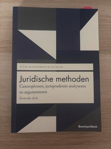 Juridische methoden - Kloosterhuis & Bluijs beschikbaar voor biedingen