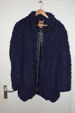 mooie nieuwe donkerblauwe teddy jas maat 50 Wehkamp's Own, Kleding | Dames, Blauw, Nieuw, Ophalen of Verzenden, Jas of Mantel