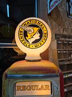 Globe voor op de benzinepomp glas . Texaco Shell Caltex, Verzamelen, Ophalen of Verzenden, Nieuw, Lichtbak of (neon) lamp