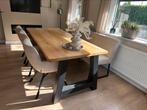 Boomstam tafel, Huis en Inrichting, Ophalen, 200 cm of meer, 50 tot 100 cm, Zo goed als nieuw