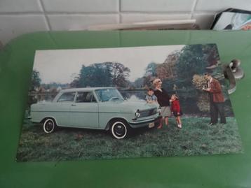 Oude autofolder Opel Kadett  beschikbaar voor biedingen