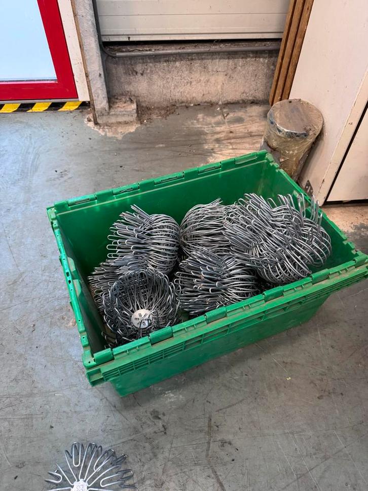 Bladvangers/Kraaiennesten 125mm - Restpartij, Doe-het-zelf en Verbouw, Buizen en Afvoer, Nieuw, Dakgoot, Rvs, Minder dan 2 meter