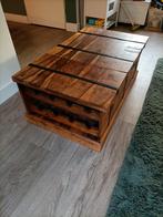 Salontafel  wijnkist bar, Huis en Inrichting, Woonaccessoires | Kisten, Ophalen, Zo goed als nieuw, 50 tot 100 cm, Minder dan 50 cm