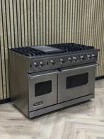 Luxe Viking 121cm Inox Gas met Krachtige Branders, 60 cm of meer, Grill, Ophalen of Verzenden, Zo goed als nieuw