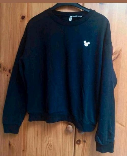 ✅️ MOOIE MICKEY MOUSE TRUI Maat M, Kleding | Dames, Truien en Vesten, Zo goed als nieuw, Maat 38/40 (M), Zwart, Ophalen of Verzenden