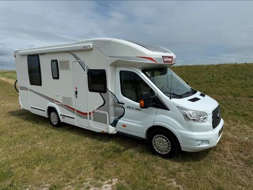 Camper Challenger Genenis 398EB Ford Transit breedspoor, Caravans en Kamperen, Campers, Particulier, tot en met 4, Half-integraal