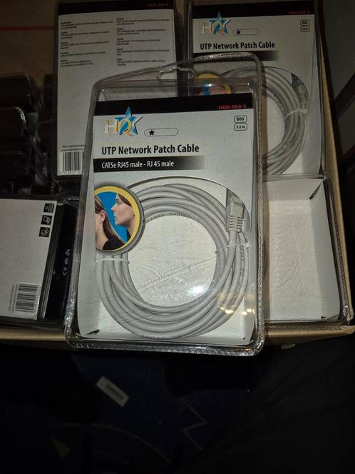 Partij Netwerkkabels CAT5/CAT5e - Nieuw in Verpakking, Computers en Software, Pc- en Netwerkkabels, Nieuw, Ophalen of Verzenden
