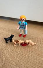 Playmobil Mama Met Puppies 4687, Ophalen of Verzenden, Zo goed als nieuw, Complete set