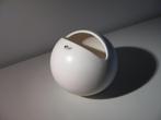WP Design witte ronde / bolle vaas, Minder dan 50 cm, Ophalen of Verzenden, Wit, Zo goed als nieuw