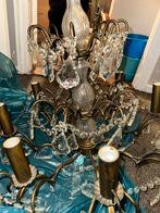 Antieke Kristallen kroonluchter, Antiek en Kunst, Curiosa en Brocante, Ophalen