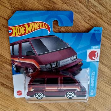 597 - Hotwheels Toyota Van in verpakking.  beschikbaar voor biedingen