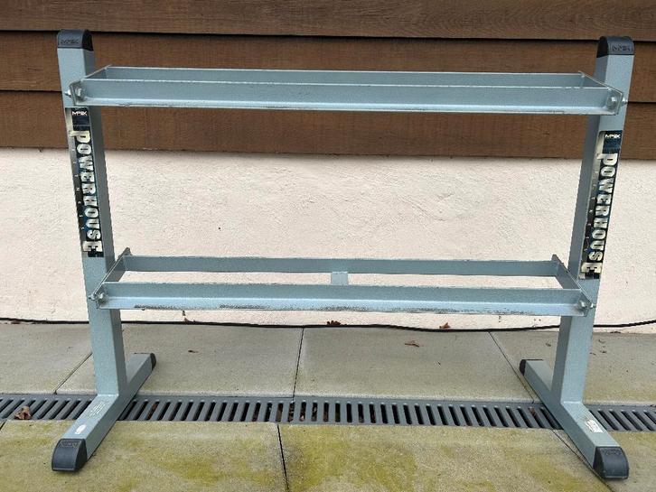 Dumbbell rek Powerhouse zware kwaliteit, Sport en Fitness, Fitnessmaterialen, Gebruikt, Overige typen, Ophalen