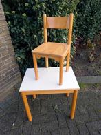 Kleuter tafeltje en stoeltje vintage, Ophalen, Gebruikt, Tafel(s) en Stoel(en)