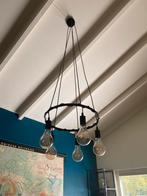 Hanglamp kroonluchter met led bollen, Ophalen, Zo goed als nieuw