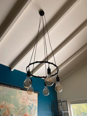 Hanglamp kroonluchter met led bollen beschikbaar voor biedingen