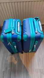 2 reiskoffers mer harde schaal., Sieraden, Tassen en Uiterlijk, Koffers, Ophalen, Uitschuifbare handgreep, Gebruikt, 50 tot 60 cm