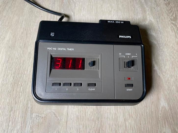 Philips PDC-112 Doka Timer / Digital timer., Audio, Tv en Foto, Fotografie | Doka Toebehoren, Gebruikt, Ophalen of Verzenden