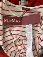Max Mara Linnen top NIEUW!! Rood wit Maat: L Maat: 40, Nieuw, Maat 42/44 (L), Ophalen of Verzenden, MaxMara