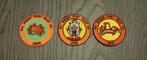 Vastenavend Krabbegat patches BC Agge Mar Leut Et, Ophalen of Verzenden, Gebruikt, Overige onderwerpen, Speldje of Pin